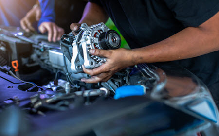 BMW Alternator Seal Oil Leak Repair