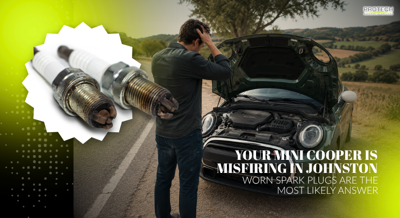 Your MINI Cooper Is Misfiring in Johnston — Worn Spark Plugs Are the Most Likely Answer