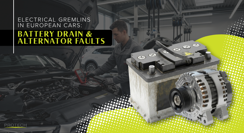 Electrical Gremlins in European Cars Battery Drain & Alternator Faults